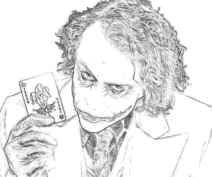 the joker coloring pages joker coloring page free printable coloring pages pages joker the coloring 