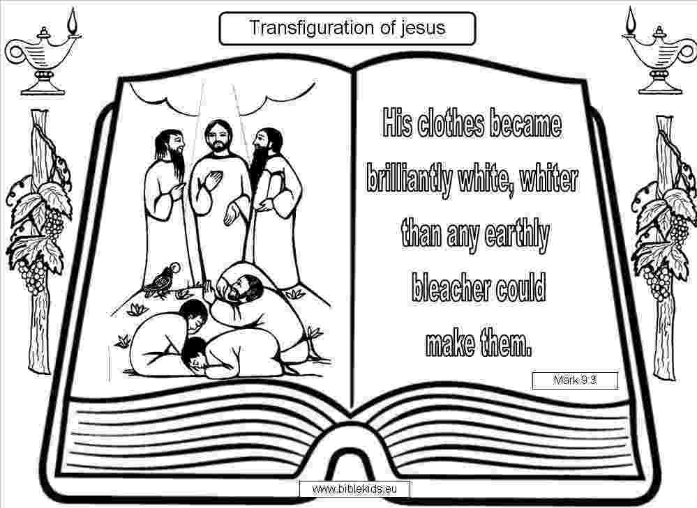 the transfiguration of jesus coloring page transfiguration coloring page coloring home of page jesus transfiguration coloring the 