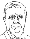theodore roosevelt coloring page diulus mrs m presidents39 coloring pages page roosevelt theodore coloring 