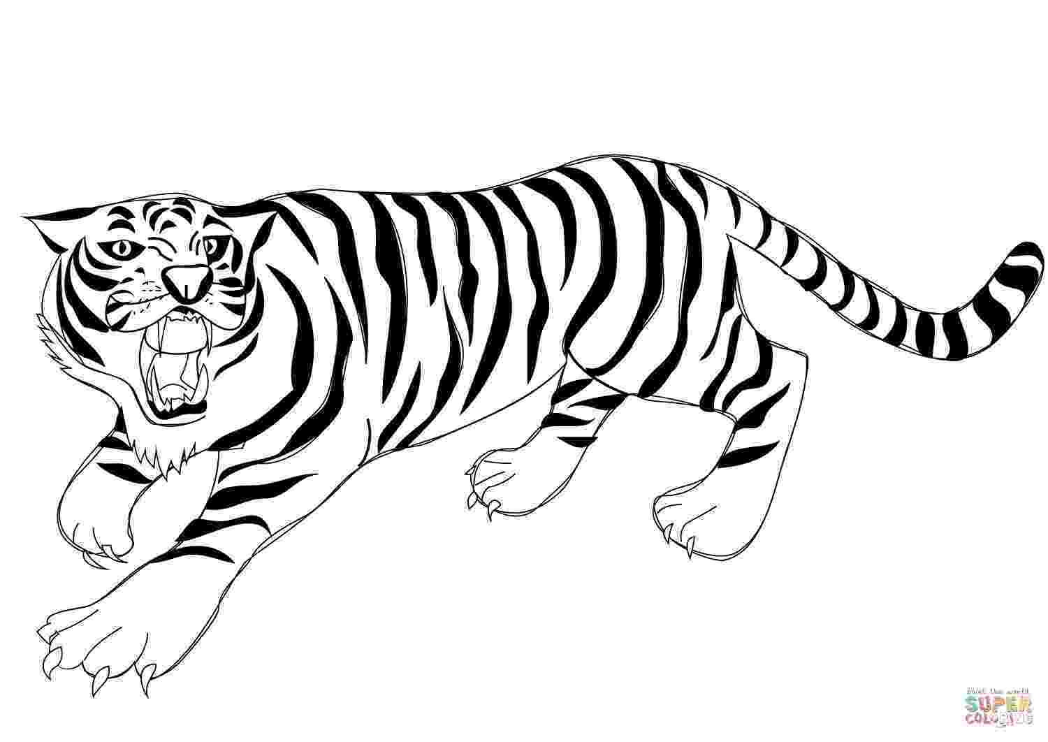 tiger colouring pictures big cat coloring pages colouring pictures tiger 
