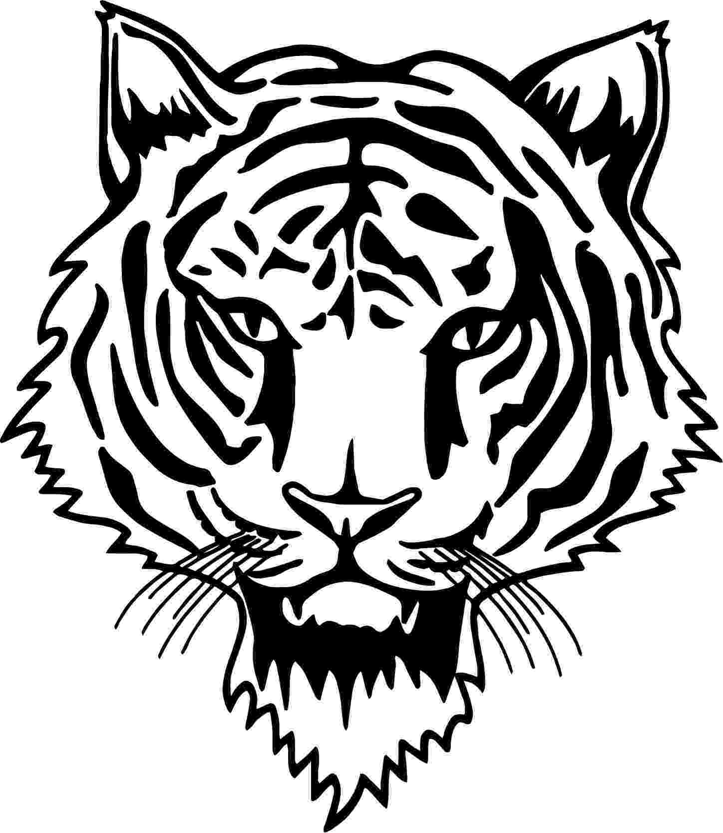 tiger face coloring page coloring pages of tiger face food ideas page face coloring tiger 