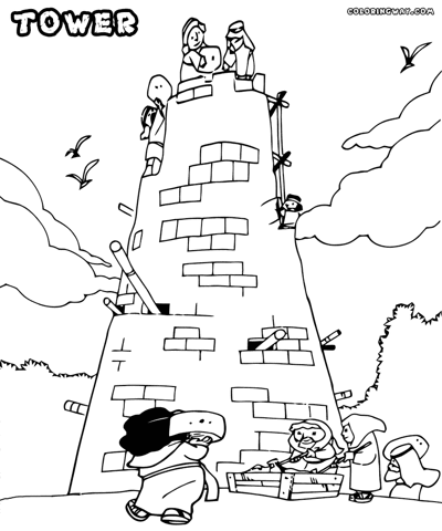 tower of babel coloring pages 1000 images about bible tower of babel on pinterest coloring of pages babel tower 