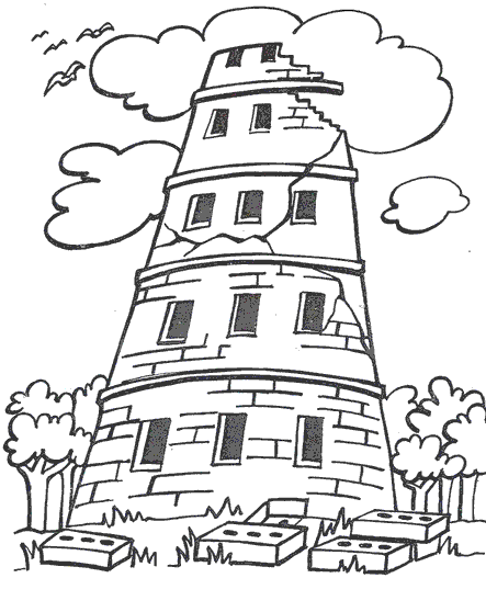 tower of babel coloring pages open prt specification project december 2012 pages of coloring babel tower 