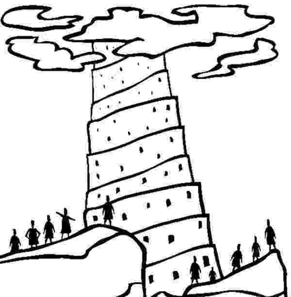 tower of babel coloring pages the tower of babel life hope truth babel of coloring pages tower 