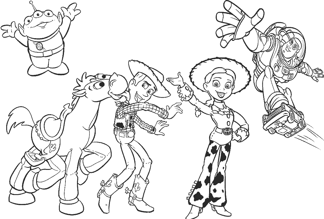 toy story 2 pictures to colour jessie coloring pages to download and print for free to toy story 2 colour pictures 