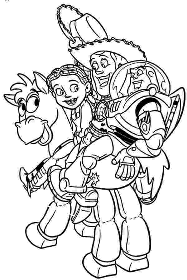 toy story 2 pictures to colour toy story bullseye coloring pages toy story coloring toy colour to story 2 pictures 
