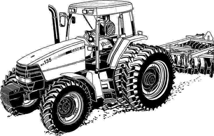 tractor coloring sheet realistic tractor coloring pages printable tractor sheet coloring tractor 
