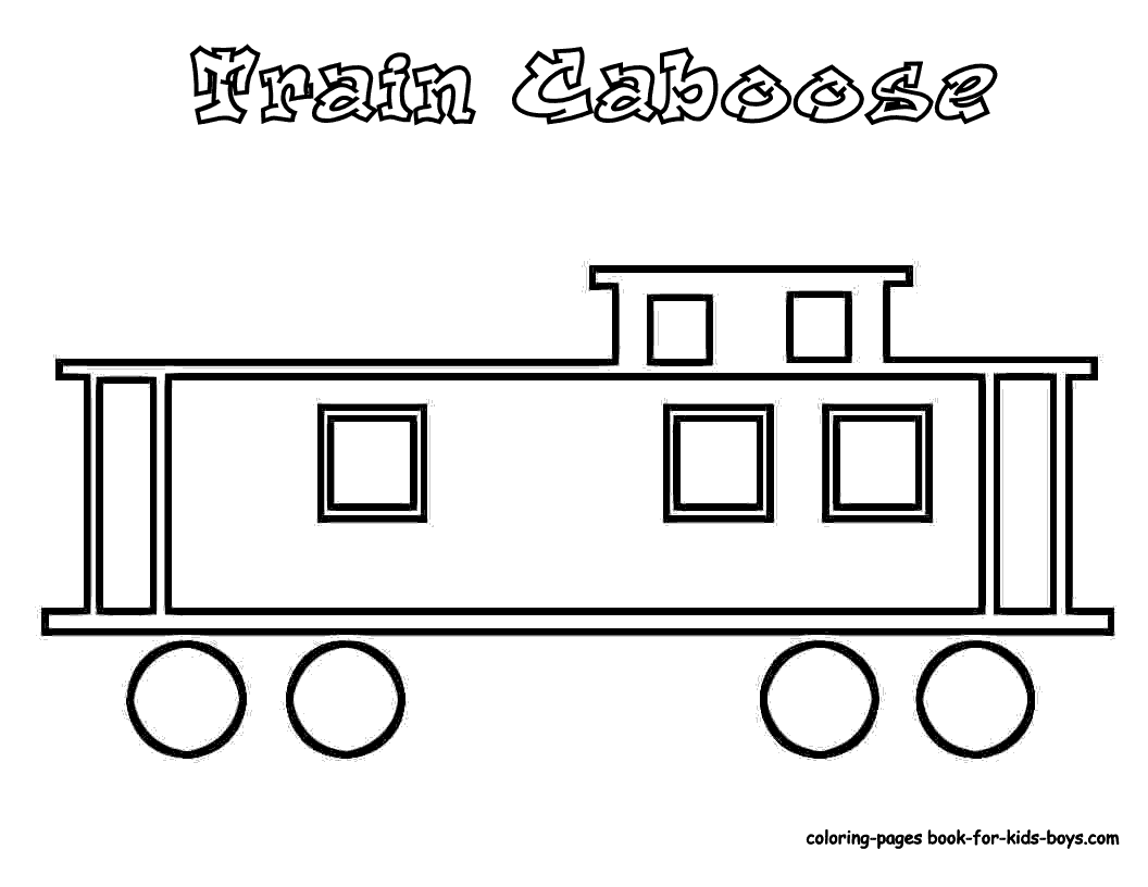 train cars coloring pages best caboose clipart 14450 clipartioncom coloring cars train pages 