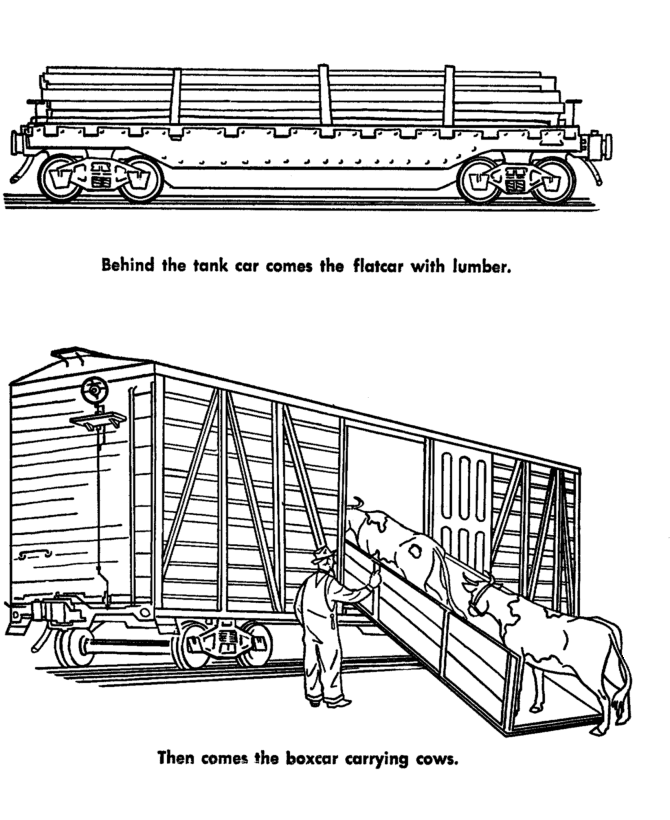 train cars coloring pages train car with animals coloring pages printable train cars pages coloring 