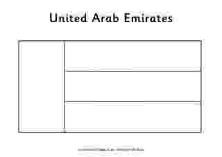 uae flag template united arab emirates flag coloring page sonlight core c uae flag template 