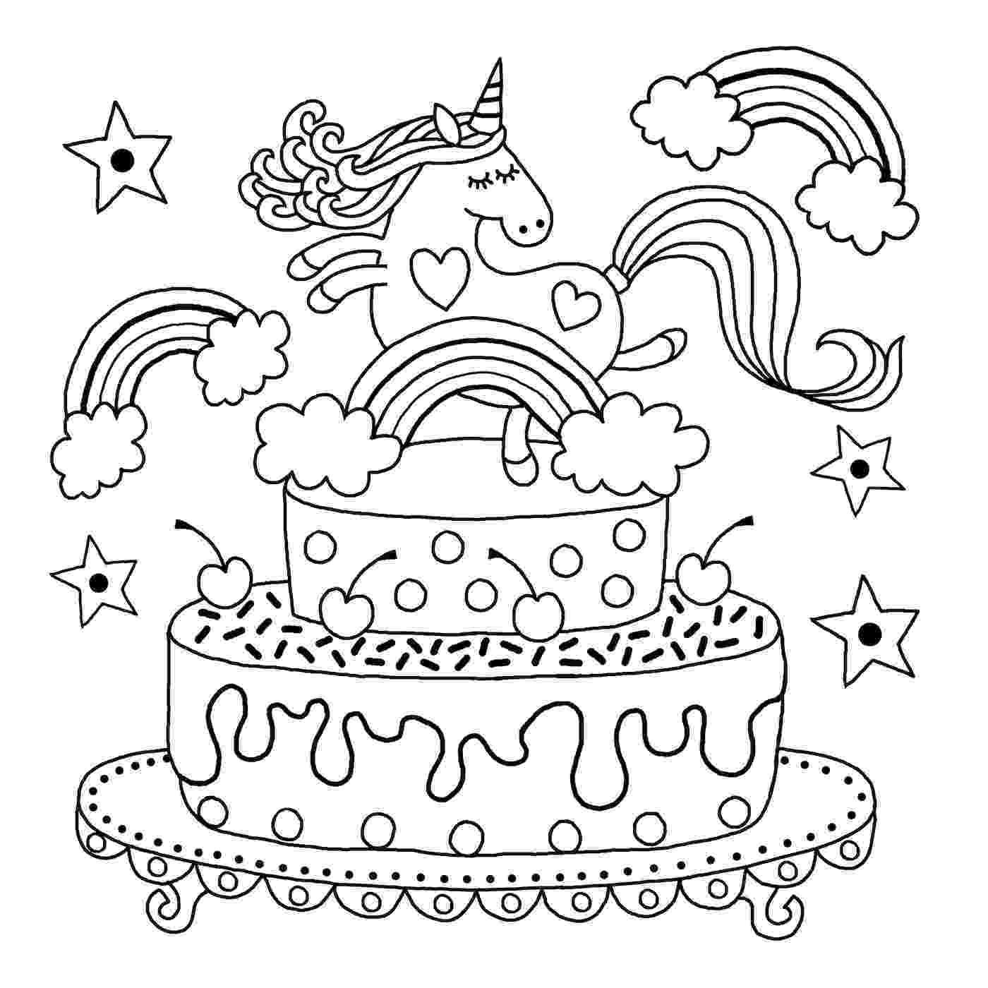 unicorn printables unicorn coloring page for kids stock illustration printables unicorn 