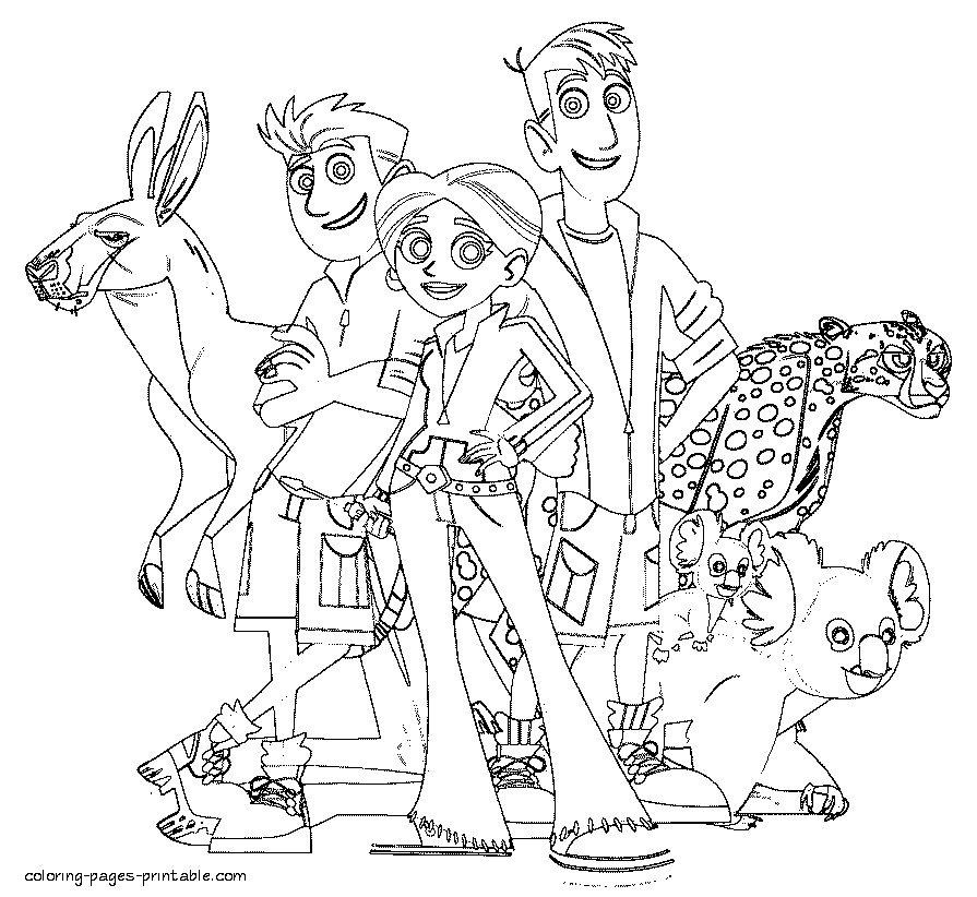 wild kratts coloring book wild kratts coloring pages best coloring pages for kids wild book kratts coloring 