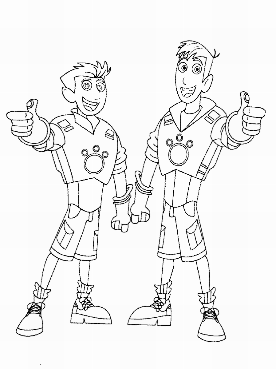 wild kratts coloring realistic coloring pages free coloring pages printable wild coloring kratts 