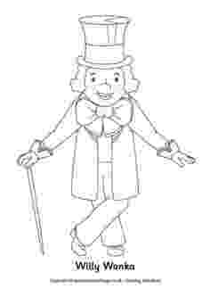 willy wonka coloring pages charlie and the chocolate factory colouring page wonka willy pages coloring 