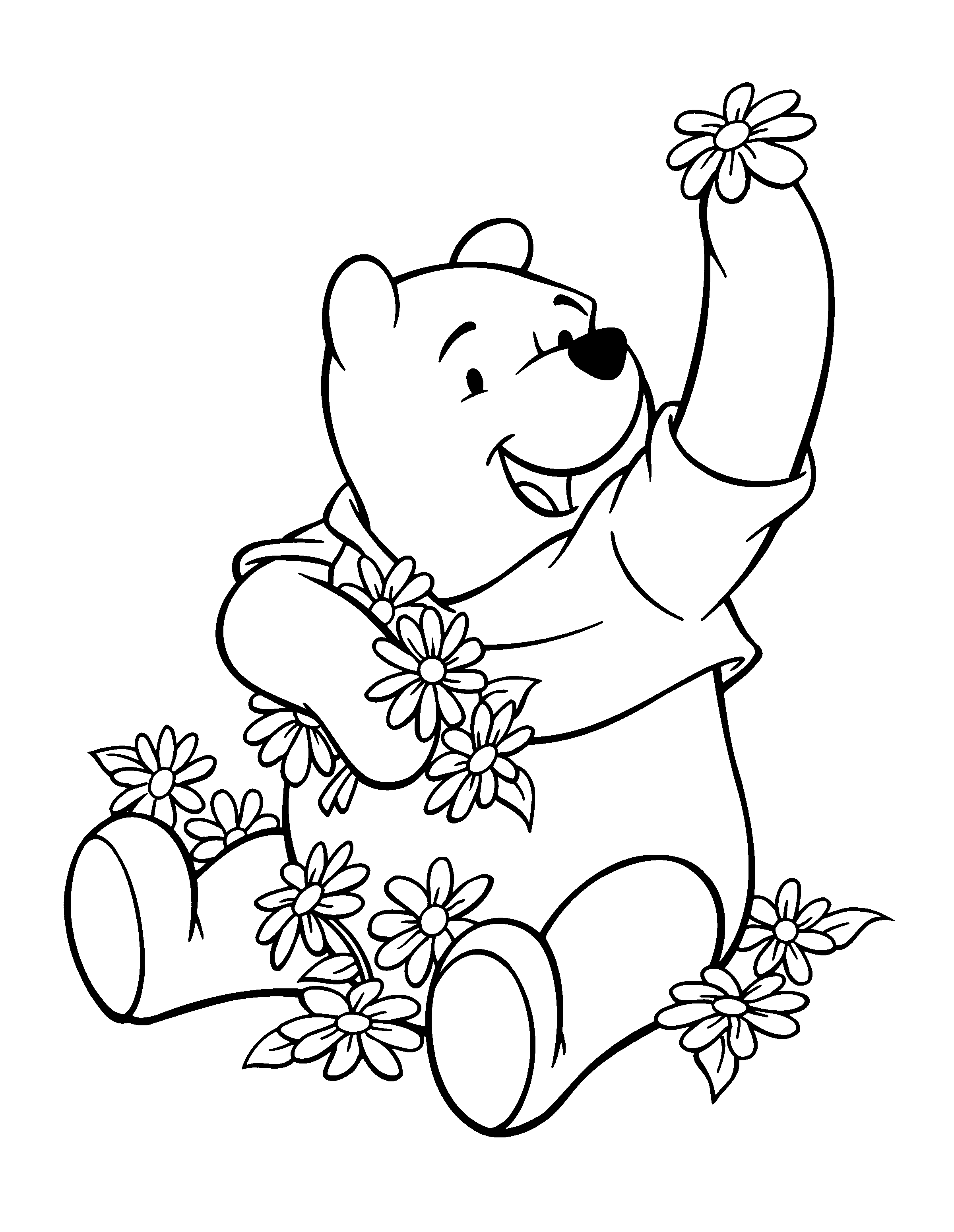 winnie pooh colouring pages free printable winnie the pooh coloring pages for kids colouring pooh pages winnie 