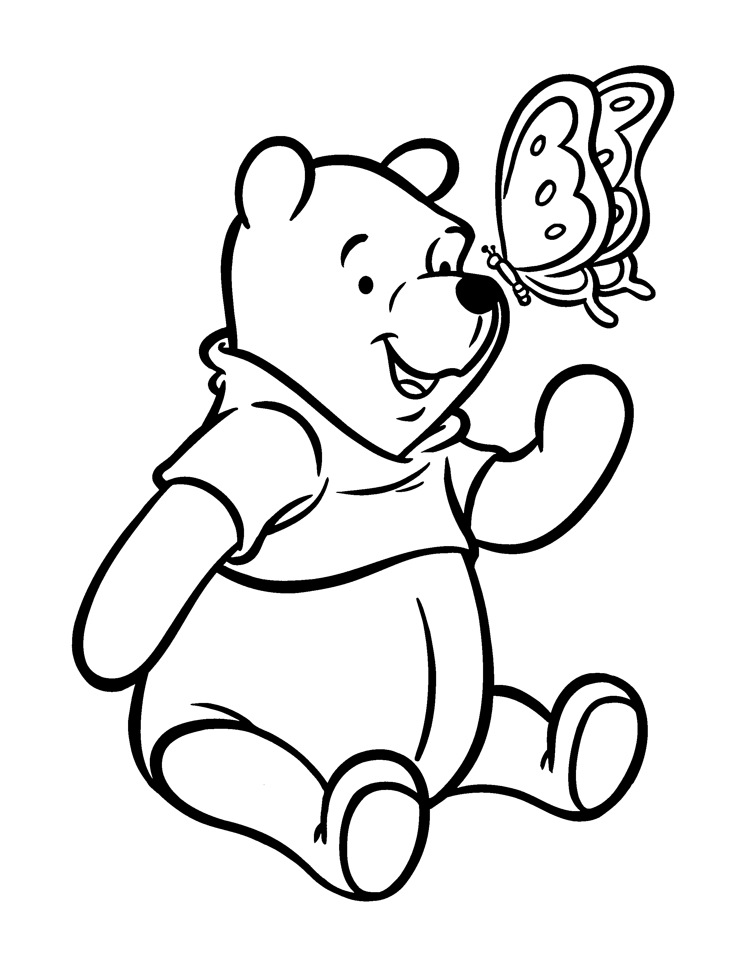 winnie the pooh colouring free printable winnie the pooh coloring pages for kids colouring pooh the winnie 