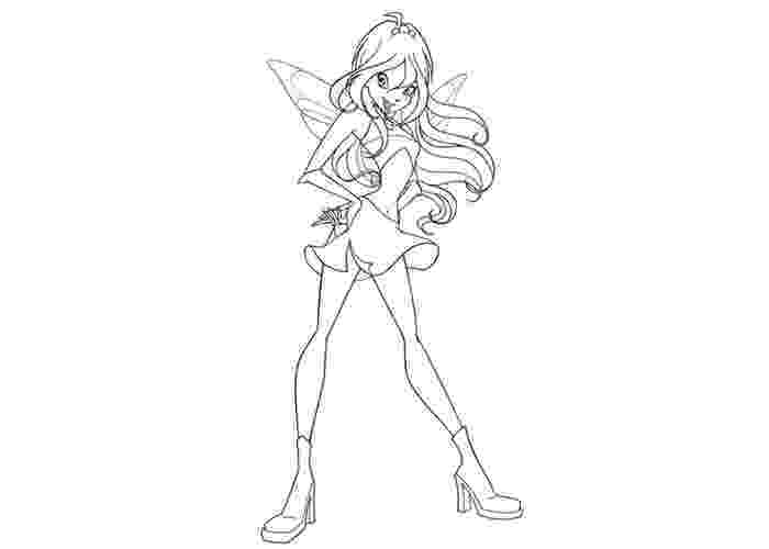 winx club bloom believix coloring pages free printable winx club coloring pages for kids believix bloom coloring club winx pages 