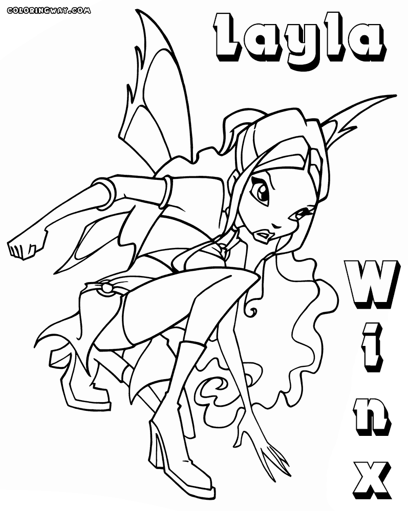 winx club coloring pages layla winx layla coloring pages download and print for free coloring pages layla club winx 