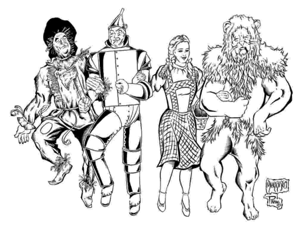wizard of oz printable coloring pages wizard of oz coloring pages learny kids oz printable of coloring wizard pages 