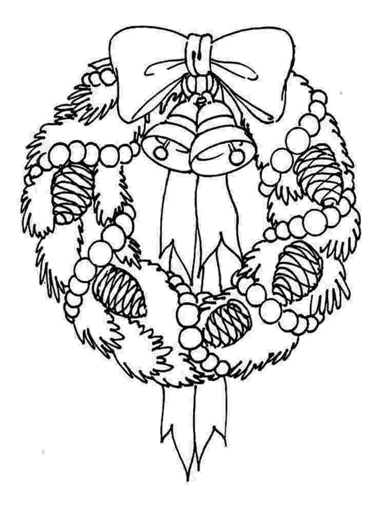 wreath coloring pages christmas wreath coloring page free printable coloring pages coloring wreath pages 