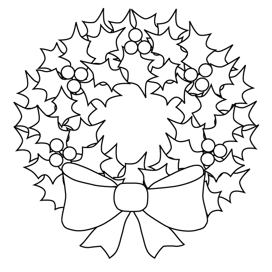 wreath coloring pages christmas wreath coloring pages wreath ornaments pages wreath coloring 