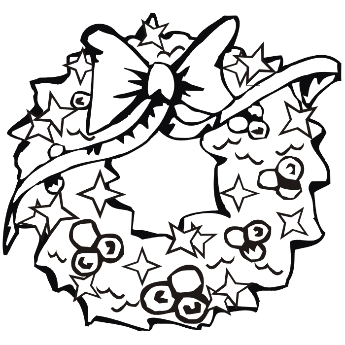 wreath coloring pages the holiday site christmas wreaths coloring pages coloring pages wreath 