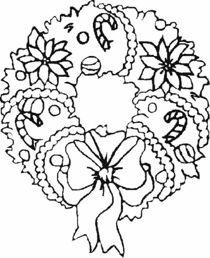 wreath coloring pages xmas coloring pages wreath coloring pages 
