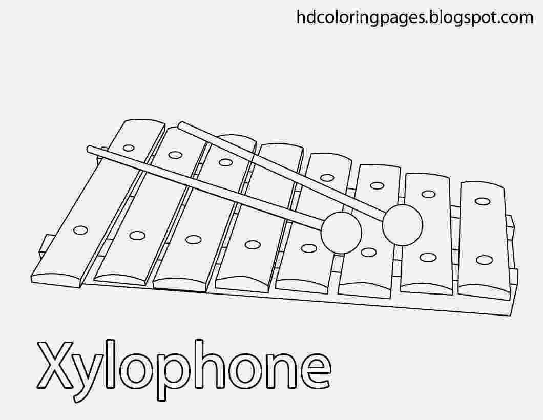 xylophone printable coloring page coloring page xylophone free download best coloring page page printable coloring xylophone 