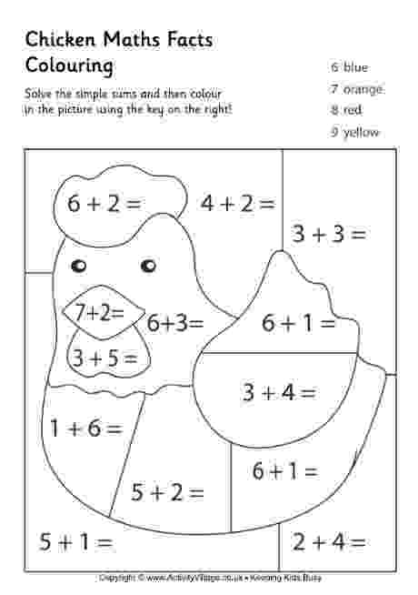 year 3 colouring worksheets chicken maths facts colouring page year worksheets colouring 3 