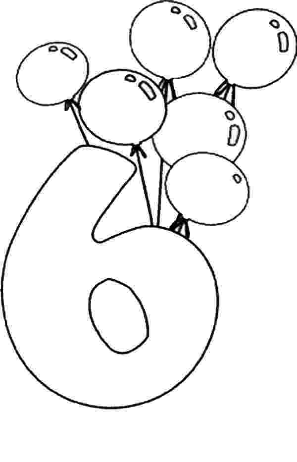 year 6 colouring sheets number 6 sheet coloring pages colouring 6 year sheets 