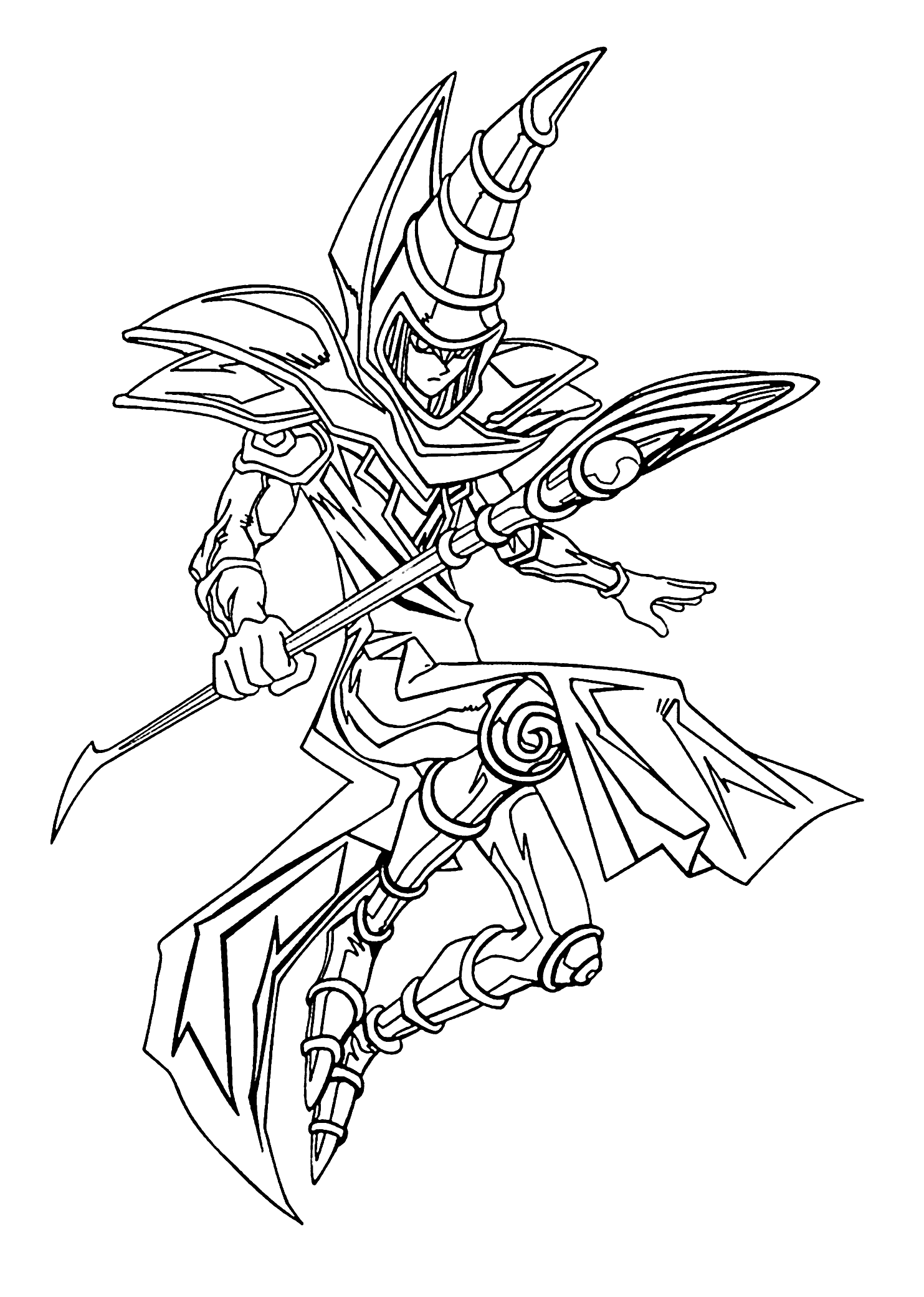 yu gi oh coloring pages free printable yugioh coloring pages for kids pages gi oh yu coloring 