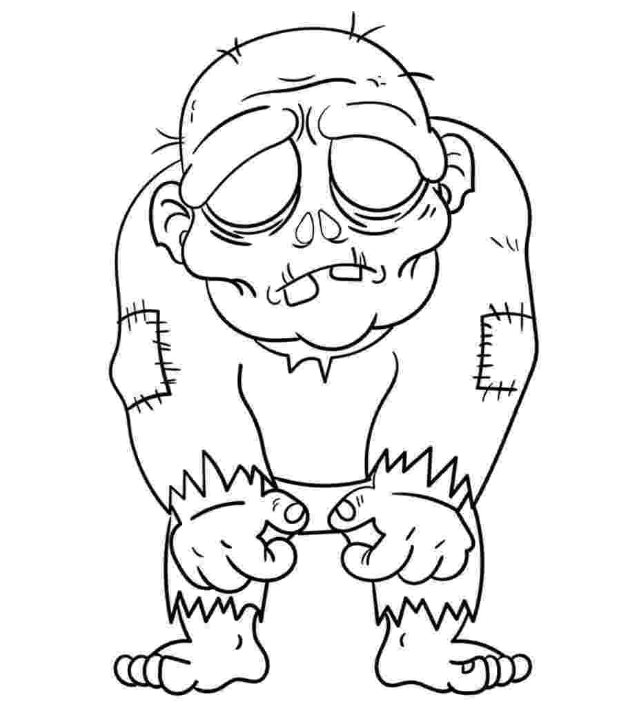 zombie coloring pages online free printable zombie coloring pages for kids cool2bkids pages zombie coloring online 