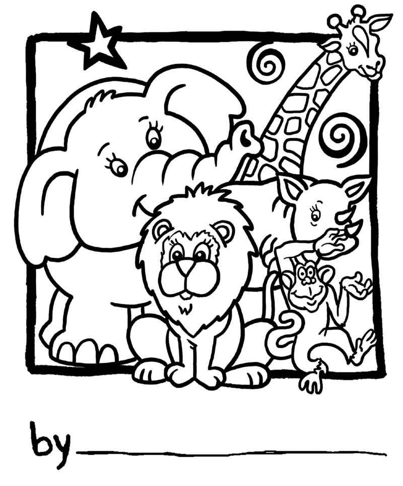 zoo coloring page zoo coloring pages getcoloringpagescom zoo coloring page 