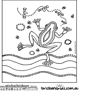 aboriginal art for kids printable platypus aboriginal art coloring page free printable aboriginal art for printable kids 