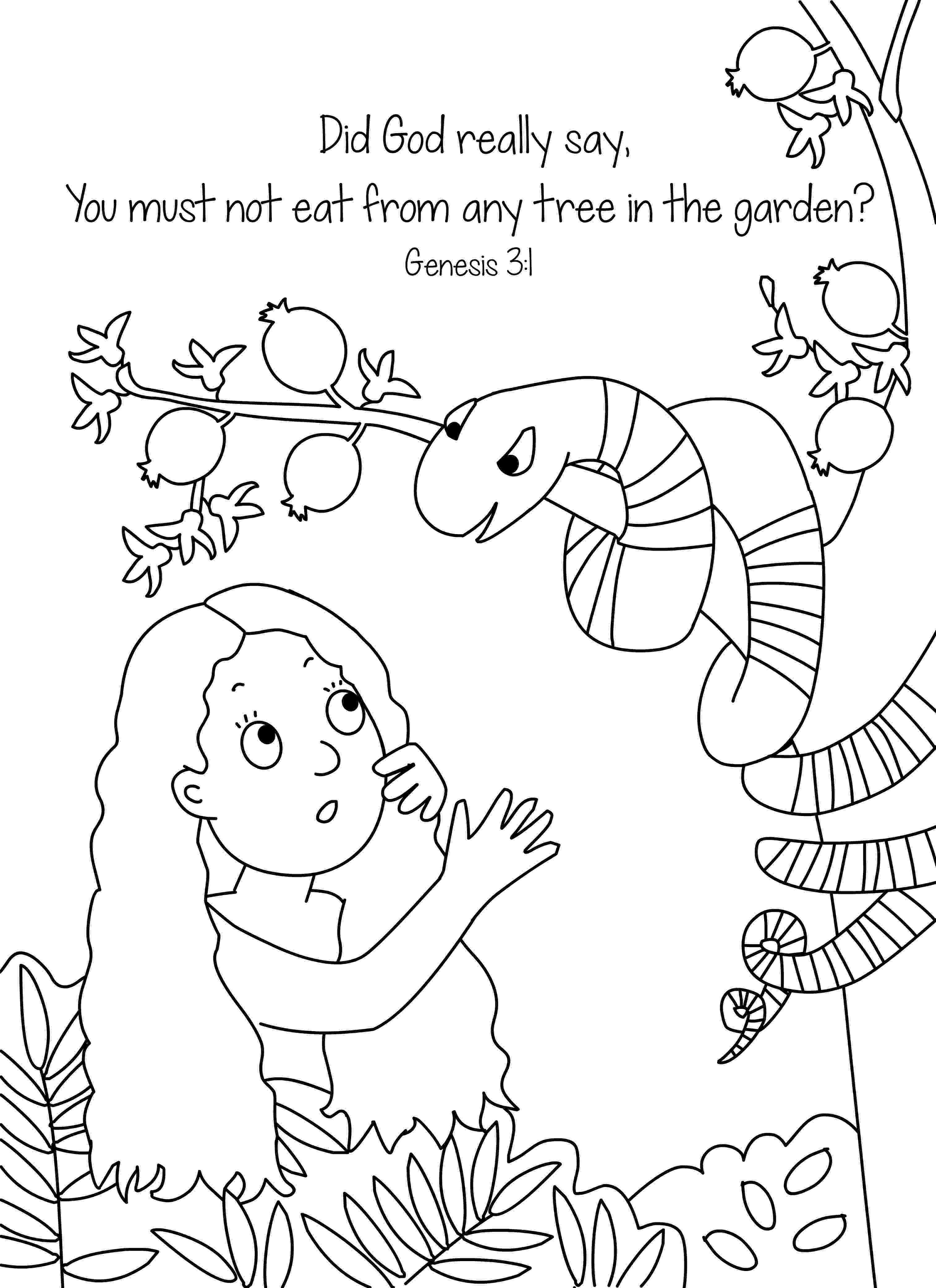 adam and eve coloring pages adam and eve and the sneaky snake color page from cullen39s coloring and eve pages adam 