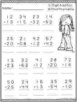 addition worksheets for grade 1 without regrouping double digit addition without regrouping worksheets by grade addition without regrouping worksheets 1 for 