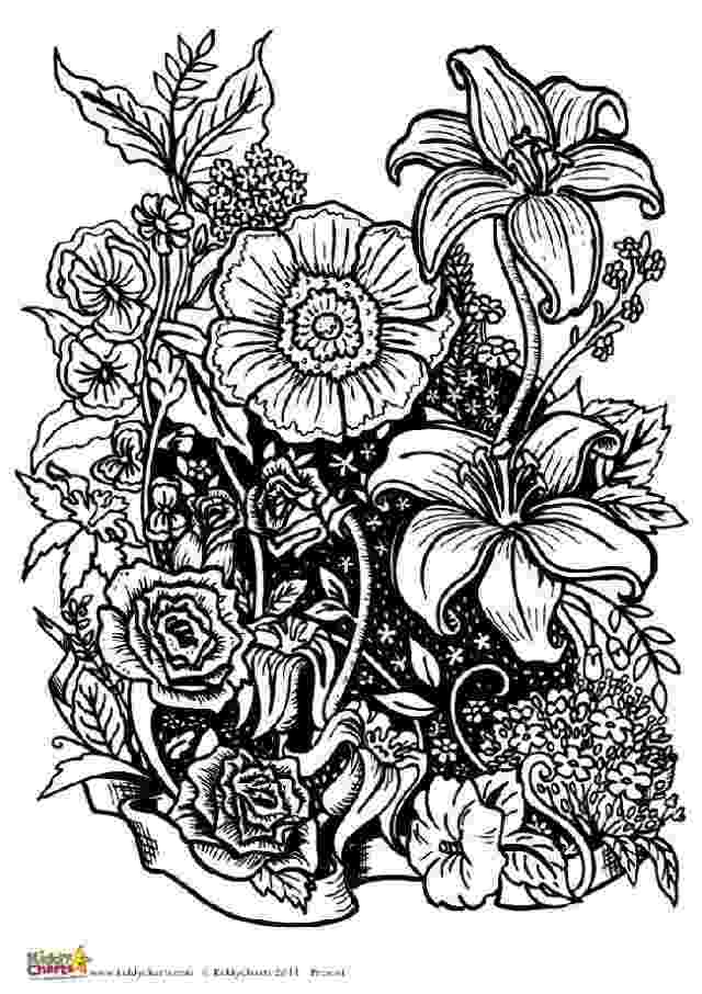 adult flower coloring pages flower with many petals flowers adult coloring pages flower coloring pages adult 