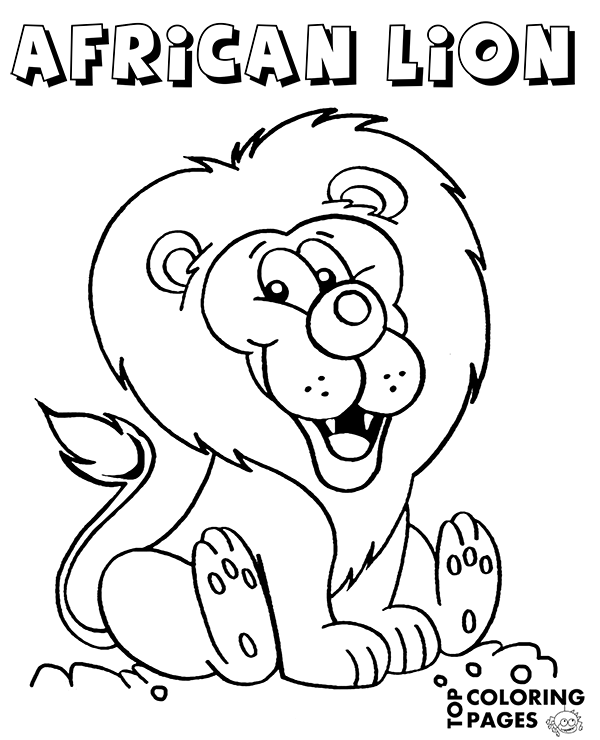 african lion coloring page 36 african lion coloring page quotprincess african coloring page african lion 