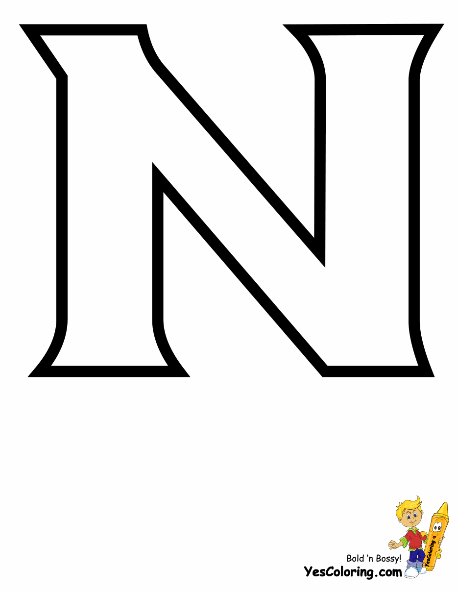 alphabet n coloring pages download free printable coloring pages for kids by kidloland alphabet coloring pages n 
