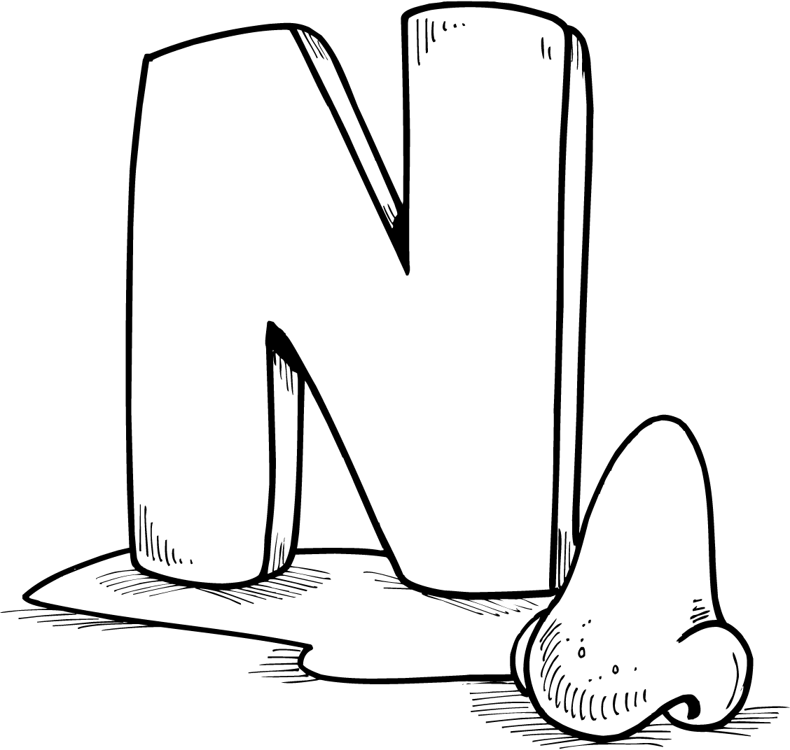 alphabet n coloring pages letter n coloring pages to download and print for free alphabet n coloring pages 