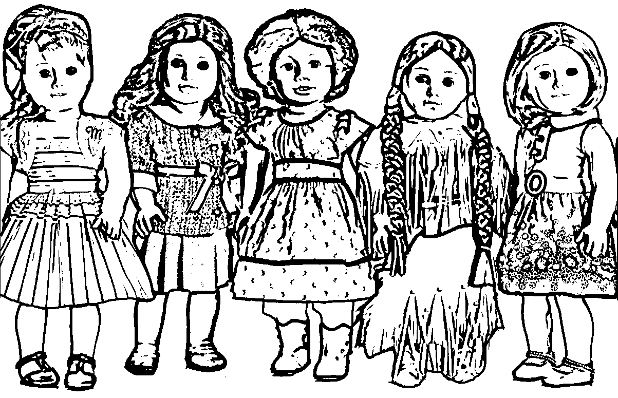 american girl coloring pages free american girl doll coloring pages to download and print girl free coloring american pages 