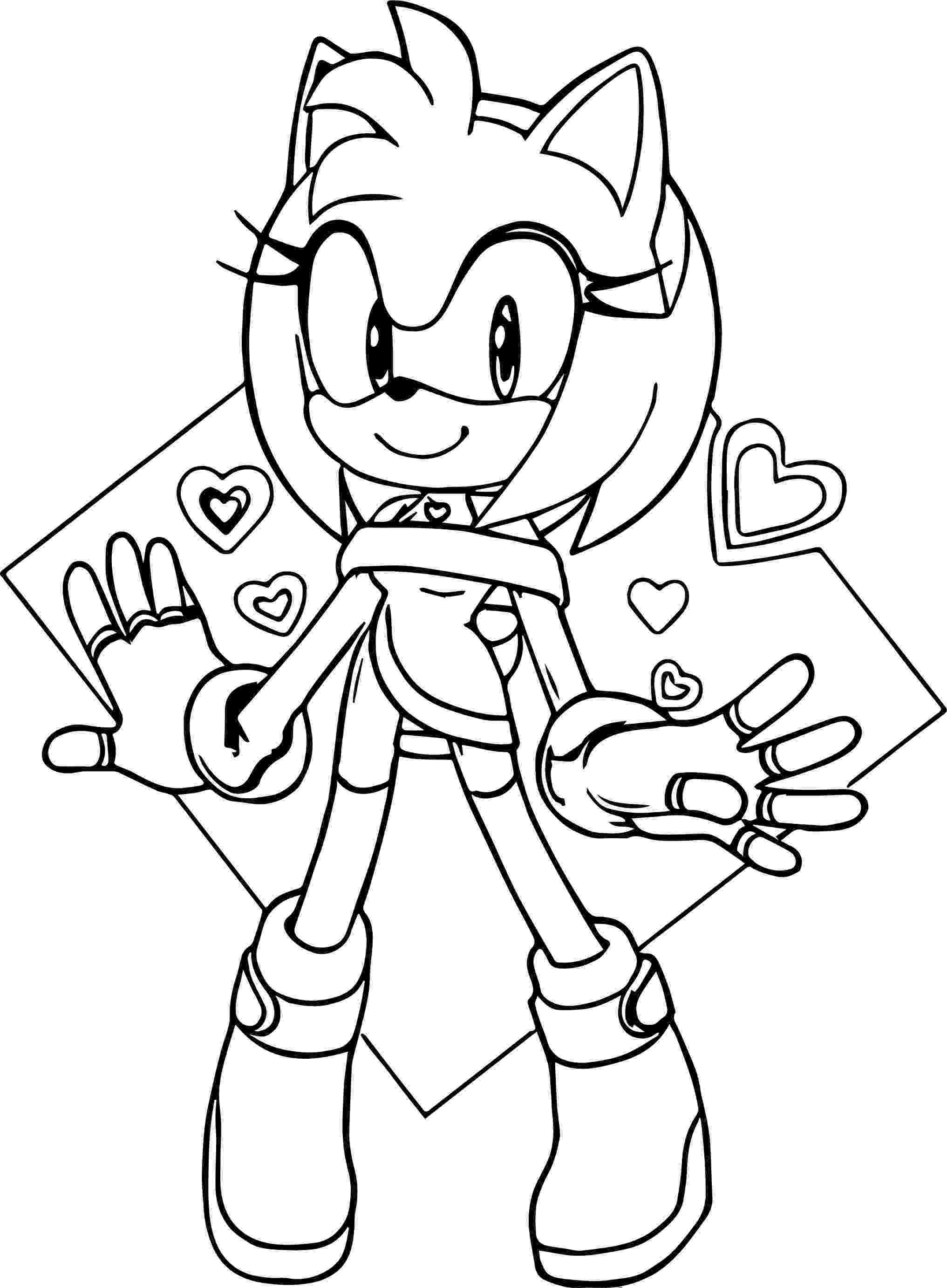 amy rose coloring pages amy rose coloring pages free printable amy rose coloring amy rose pages coloring 
