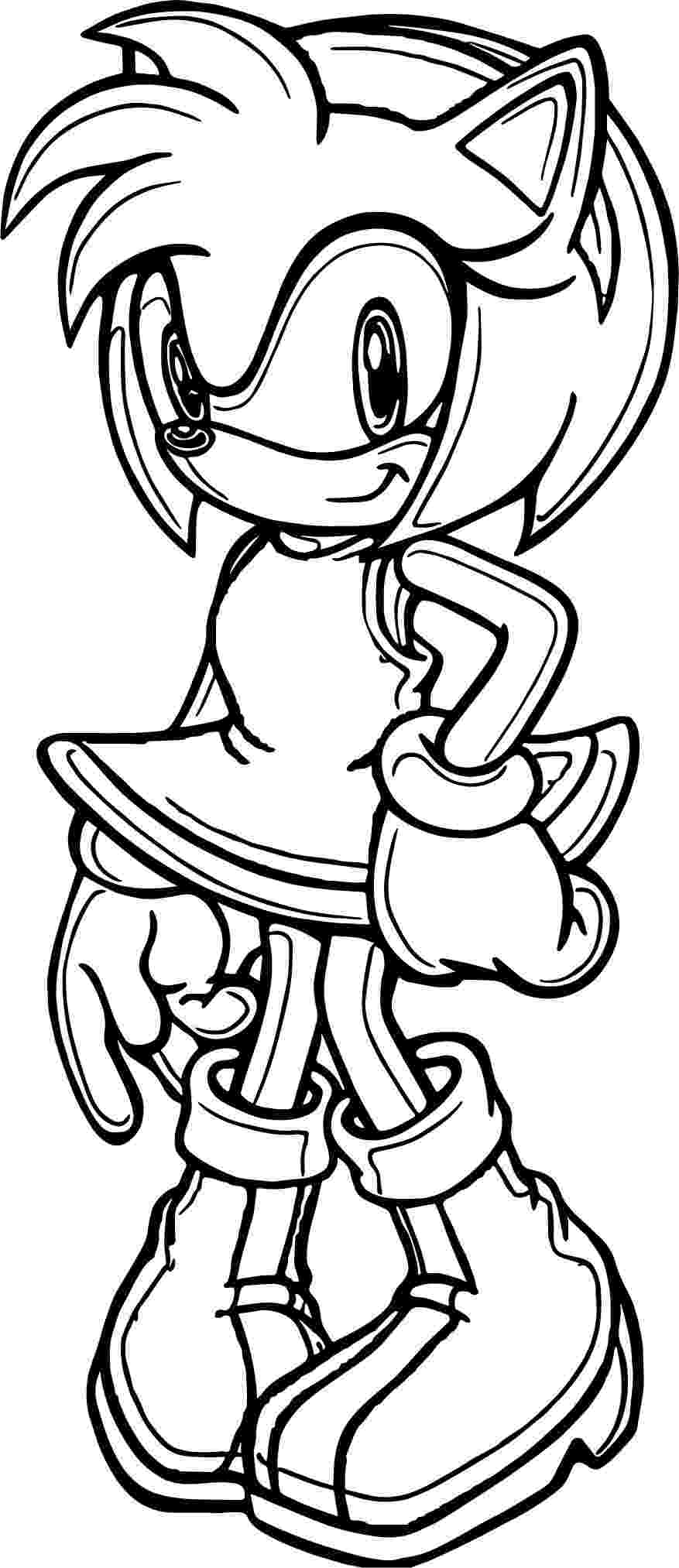 amy rose coloring pages amy rose coloring pages to download and print for free pages rose coloring amy 
