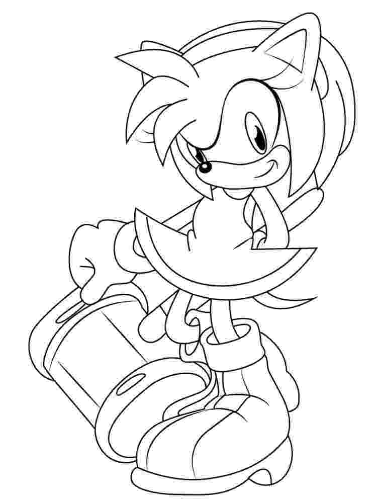 amy rose coloring pages two time amy rose coloring page wecoloringpagecom rose coloring pages amy 