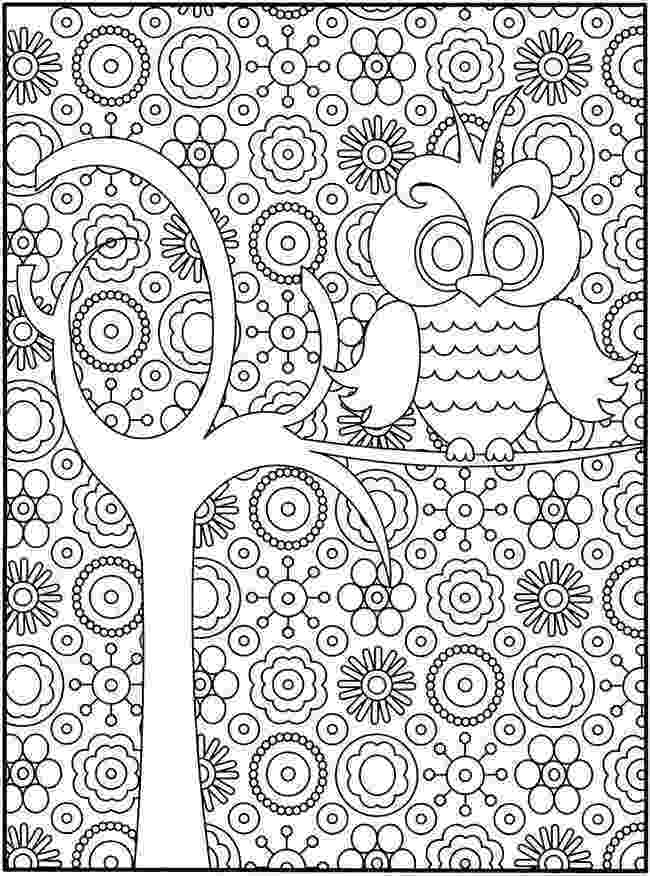 animal colouring pages for older children coloring pages for older kids adult coloring pages owl pages colouring older children animal for 