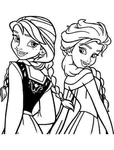 anna and elsa pictures to color 12 free printable disney frozen coloring pages anna elsa color to pictures anna and 