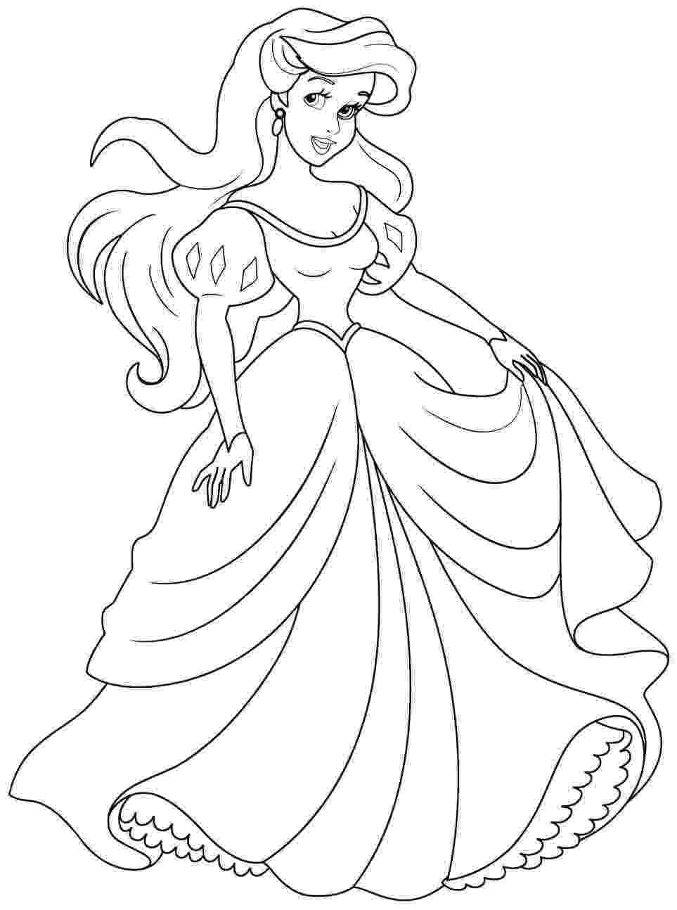 ariel coloring page ariel coloring pages to download and print for free ariel page coloring 1 1