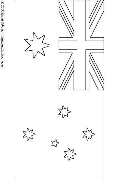 australian flag template to colour 30 amazing homemade graduation gifts australia flag to flag australian colour template 