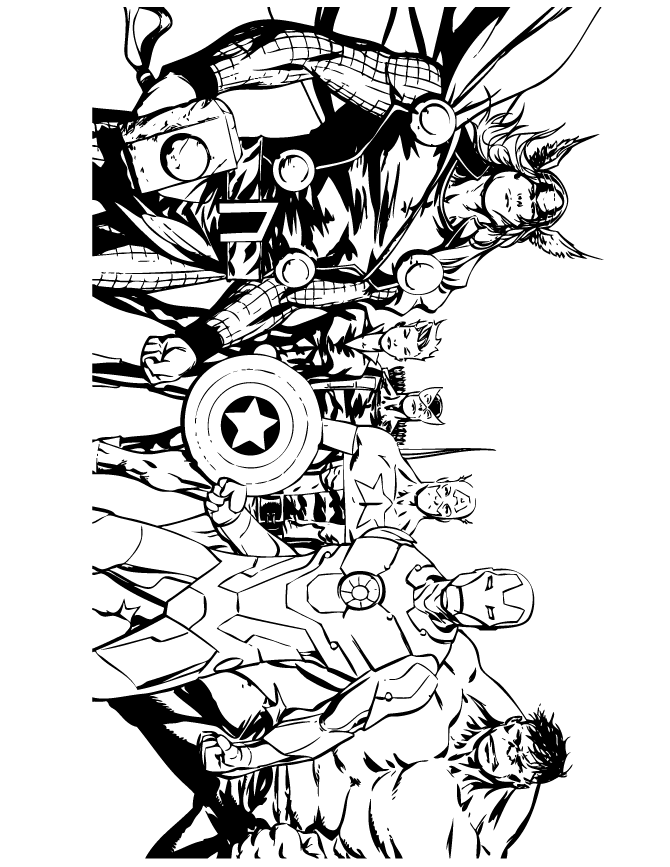 avengers coloring pages to print thrilling adventure of superheroes avengers 20 avengers avengers pages print to coloring 