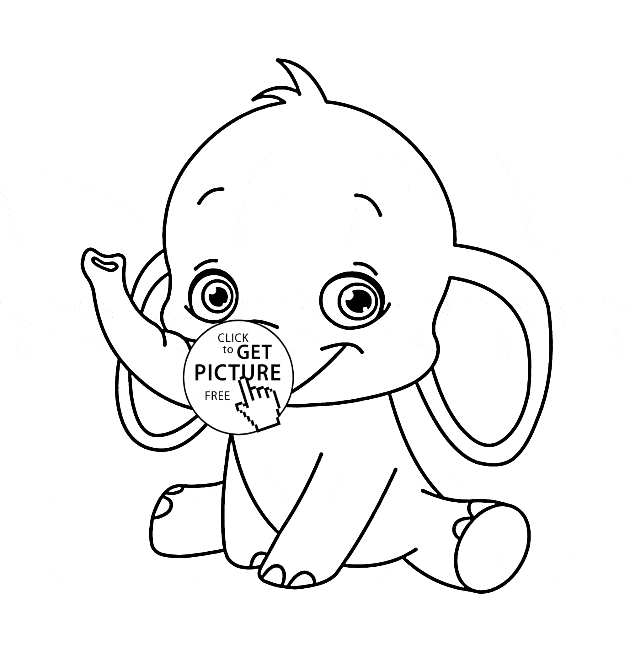 baby animals to color cute dolphin animal coloring page to color animals baby 